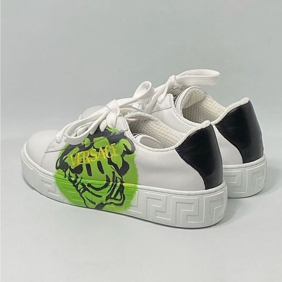 Versace Kids Medusa Smile low-top sneakers size 34 - Picture 6 of 13
